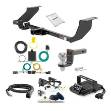 17-20 Chevrolet Sonic Hatchback 1.25 CURT Trailer Hitch + Assure Proportional Brake Controller Kit HBCW581