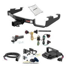 96-07 Dodge Caravan Excluding Stow 'n Go and Sport 1.25 CURT Trailer Hitch + Assure Proportional Brake Controller Kit HBCW669