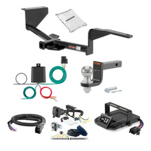 12-17 KIA Rio Hatchback 1.25 CURT Trailer Hitch + Assure Proportional Brake Controller Kit HBCW1606