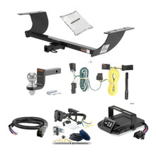 12-16 Dodge Charger 2 CURT Trailer Hitch + Assure Proportional Brake Controller Kit HBCW678