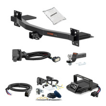 99-01 Chevrolet Trailblazer 2 CURT Trailer Hitch + Assure Proportional Brake Controller Kit HBCW607