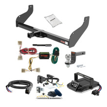 04-10 KIA Sportage Convertible 2 CURT Trailer Hitch + Assure Proportional Brake Controller Kit HBCW1641