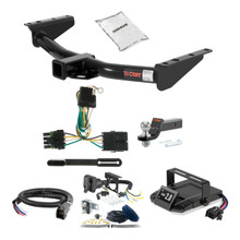 95-00 Chevrolet   Old body style, 5.7L or 6.5L 2 CURT Trailer Hitch + Assure Proportional Brake Controller Kit HBCW599