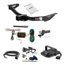 84-01 JEEP Cherokee 2 CURT Trailer Hitch + Assure Proportional Brake Controller Kit HBCW1534
