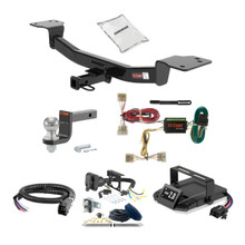 11-15 KIA Sportage Excluding SX models 2 CURT Trailer Hitch + Assure Proportional Brake Controller Kit HBCW1639