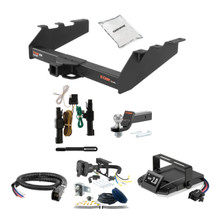 68-02 Dodge Ram 2500 Excluding roll pan bumper 2 CURT Trailer Hitch + Assure Proportional Brake Controller Kit HBCW736