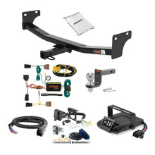 11-16 JEEP Compass 2 CURT Trailer Hitch + Assure Proportional Brake Controller Kit HBCW1547