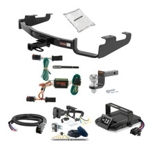 04-07 Dodge Caravan With Stow'n Go 2 CURT Trailer Hitch + Assure Proportional Brake Controller Kit HBCW668