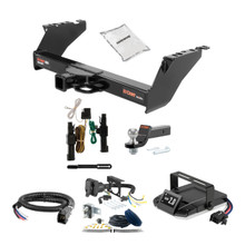 68-01 Dodge Ram 1500  Excluding roll pan bumper 2 CURT Trailer Hitch + Assure Proportional Brake Controller Kit HBCW726