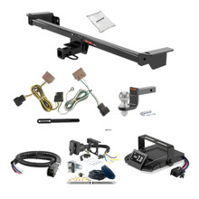 13-16 Ford Fiesta Sedan 1.25 CURT Trailer Hitch + Assure Proportional Brake Controller Kit HBCW929