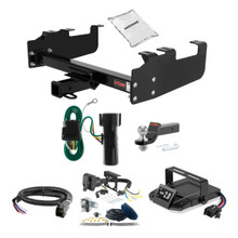 73-83 Ford F-100 Excluding 10" drop bumper, old body 2 CURT Trailer Hitch + Assure Proportional Brake Controller Kit HBCW848