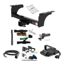 94-98 Dodge Ram 3500  With factory bumper 2 CURT Trailer Hitch + Assure Proportional Brake Controller Kit HBCW750