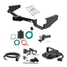 18-22 Lexus RX350L Excluding twin exhaust tips 2 CURT Trailer Hitch + Assure Proportional Brake Controller Kit HBCW1707