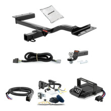 16-22 Lexus RX450h Excluding F Sport 2 CURT Trailer Hitch + Assure Proportional Brake Controller Kit HBCW1709