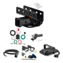 86-97 Ford Aerostar 2 CURT Trailer Hitch + Assure Proportional Brake Controller Kit HBCW784