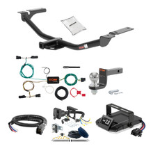 15-24 Ford Edge 2 CURT Trailer Hitch + Assure Proportional Brake Controller Kit HBCW809