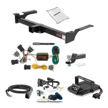 75-06 Ford Econoline van 2 CURT Trailer Hitch + Assure Proportional Brake Controller Kit HBCW797