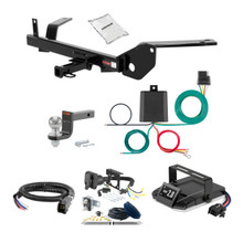 03-05 Lincoln Aviator Fits beneath factory 1-1/4" receiver 2 CURT Trailer Hitch + Assure Proportional Brake Controller Kit HBCW1725