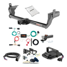 15-24 Ford Edge 2 CURT Trailer Hitch + Assure Proportional Brake Controller Kit HBCW808