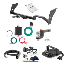 03-05 Mazda 6 Sedan 1.25 CURT Trailer Hitch + Assure Proportional Brake Controller Kit HBCW1772