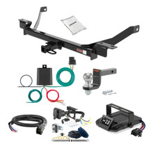 91-99 Mercury Tracer 1.25 CURT Trailer Hitch + Assure Proportional Brake Controller Kit HBCW1953