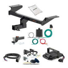 94-04 Ford Mustang Coupe 1.25 CURT Trailer Hitch + Assure Proportional Brake Controller Kit HBCW971