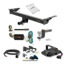 13-23 Mazda CX-5 Excluding diesel 2 CURT Trailer Hitch + Assure Proportional Brake Controller Kit HBCW1800