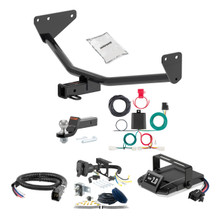 03-06 Mitsubishi Outlander 1.25 CURT Trailer Hitch + Assure Proportional Brake Controller Kit HBCW1991