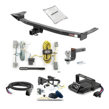 13-16 Ford Fiesta Sedan 1.25 CURT Trailer Hitch + Assure Proportional Brake Controller Kit HBCW930