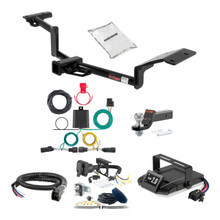 05-07 Ford Five Hundred 2 CURT Trailer Hitch + Assure Proportional Brake Controller Kit HBCW932