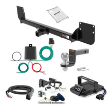 08-14 Mini Cooper Clubman and Clubman S 1.25 CURT Trailer Hitch + Assure Proportional Brake Controller Kit HBCW1958