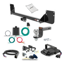 09-10 Mini Cooper Convertible, 'S' model 1.25 CURT Trailer Hitch + Assure Proportional Brake Controller Kit HBCW1959