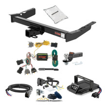 10-13 Ford Transit Connect Excluding electric models 2 CURT Trailer Hitch + Assure Proportional Brake Controller Kit HBCW999