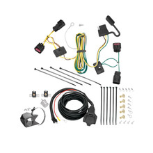 2008-2012 Chevrolet Malibu Except LTZ Tekonsha Custom 7-Way + Brake Controller Install Kit