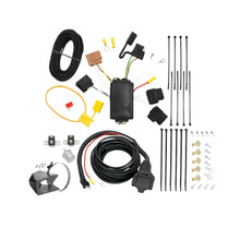 2011-2013 Ford Fiesta Sedan Tekonsha Custom 7-Way + Brake Controller Install Kit