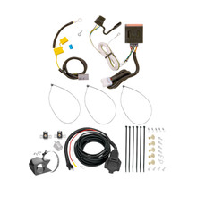 2007-2013 Mitsubishi Outlander Except Outlander Sport or PHEV Tekonsha Custom 7-Way + Brake Controller Install Kit