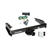 1980-1986 Ford F-150 Except w/Custom Fascia Draw-tite Class 4 Trailer Hitch, 2 Inch Square Receiver Bundle w/ Plug-n-Play T-One Wiring Harness 41904