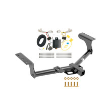 2016-2018 Toyota RAV4 Draw-tite Class 3 Trailer Hitch, 2 Inch Square Receiver Bundle w/ Plug-n-Play T-One Wiring Harness 75235