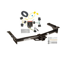 2009-2014 Ford E-250 Econoline Draw-tite Class 4 Trailer Hitch, 2 Inch Square Receiver Bundle w/ Plug-n-Play T-One Wiring Harness 75703
