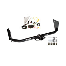2004-2006 Dodge Durango Draw-tite Class 4 Trailer Hitch, 2 Inch Square Receiver Bundle w/ Plug-n-Play T-One Wiring Harness 75292