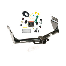 2011-2013 Dodge Durango Draw-tite Class 4 Trailer Hitch, 2 Inch Square Receiver Bundle w/ Plug-n-Play T-One Wiring Harness 75713