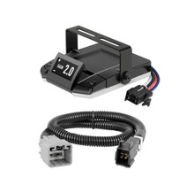 2005-2007 Ford F-250 Super Duty All CURT Assure Proportional 1-4 Axel Auto Leveling Motion-Sensing Trailer Brake Controller