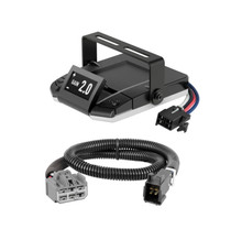 2007-2018 GMC Acadia All CURT Assure Proportional 1-4 Axel Auto Leveling Motion-Sensing Trailer Brake Controller