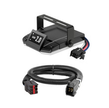 2000-2002 Ford E-450 Econoline Super Duty All CURT Assure Proportional 1-4 Axel Auto Leveling Motion-Sensing Trailer Brake Controller