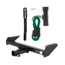 79 - 84 GMC K2500 Cab & chassis Curt 2", Class 4 Trailer Tow Hitch + 4-flat Wiring Kit 14082