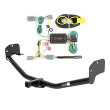 2010 Ford Mustang Coupe Curt 1-1/4", Class 1 Trailer Tow Hitch + 4-flat Wiring Kit 11048