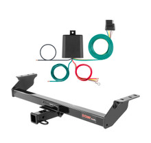 2012 - 2018 Ford Ranger Mexico only Curt 2", Class 3 Trailer Tow Hitch + 4-flat Wiring Kit 13287