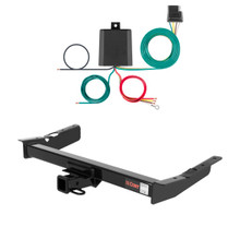 1999 - 2003 Ford Windstar Curt 2", Class 3 Trailer Tow Hitch + 4-flat Wiring Kit 13085