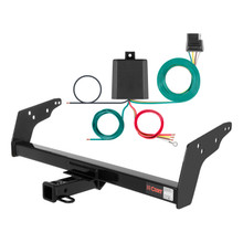 82 - 84 GMC S15 Curt 2", Class 3 Trailer Tow Hitch + 4-flat Wiring Kit 13021