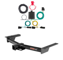2015 - 2026 Ford Transit-250 Curt 2", Class 3 Trailer Tow Hitch + 4-flat Wiring Kit 13193